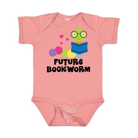 

Inktastic Future Bookworm Gift Baby Boy or Baby Girl Bodysuit