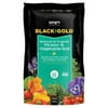 SunGro Black Gold Natural Flower and Vegetable Soil Mix, 1.5 Cu Ft (4 Pack)