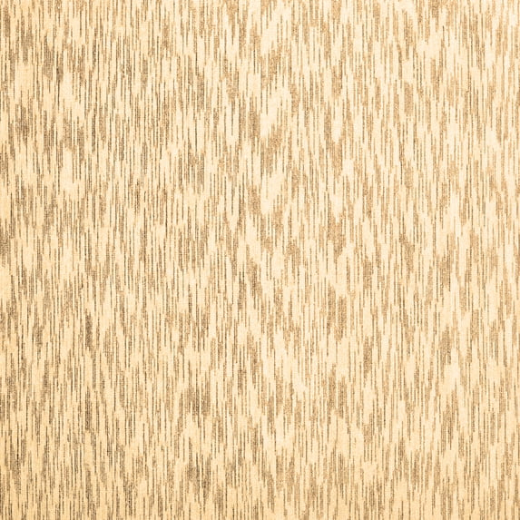 Ahgly Company Indoor Square Solid Brown Modern Area Rugs, 7' Square