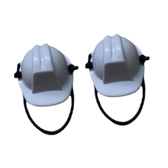 Giaone 2Pcs Adjustable Mini Pet Safety Helmets for Small Construction Design
