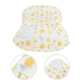 thumbnail image 3 of Almohada de Camping Inflable de 1 Pc con Acción de Bomba, Color Blanco Amarillo, Seda de Hielo, 3 of 6