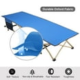 thumbnail image 5 of REDCAMP Extra Long Folding Kids Cot for Sleeping, Portable Toddler Camping Cot Bed Child Travel Cot, Blue 75", 5 of 5