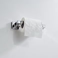 thumbnail image 2 of Portarrollos de papel higiénico con resorte cromado contemporáneo para montaje en pared en el baño, 2 of 5