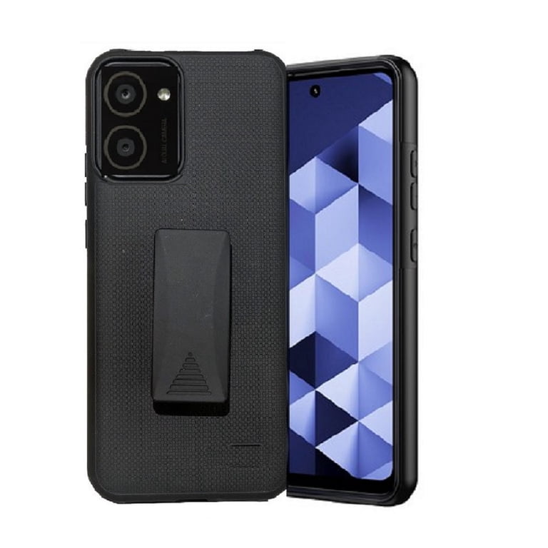 Phone Case for HMD Vibe (Straight Talk/ TracFone), Dual Layer Shockproof 360-Degree Rotating Belt Clip Case Cover with Kickstand + Tempered Glass (Black) - Walmart.com Phone Case for HMD Vibe (Straight Talk/ TracFone), Dual Layer Shockproof 360-Degree Rotating Belt Clip Case Cover with Kickstand + Tempered Glass (Black) - Walmart.com
