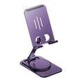 thumbnail image 5 of Xinyolin Mobile Phone Holder 360 Degree Rotation Foldable Anti-slip Great Load Bearing Adjustable Hold Phone Aluminum Alloy Stable Desk Phone Rack Phone Accessory, 5 of 8