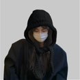 thumbnail image 2 of QASIEATN Womens Popular Skull Caps Women's Handmade Chunky Knit Hats Winter Thickened Warm Beanie Hats Ear Protecting Hats Fall Fashion Accessories, 2 of 4