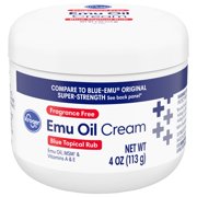 KR Emu Oil Fragrance Free Cream - 4 oz