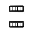 thumbnail image 2 of Speravity Panel de interruptores, interruptor basculante, carcasa de montaje en Panel, marco de aluminio para coche, motocicleta, barco, 5 Type1 NO1, 2 of 6