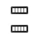 thumbnail image 2 of Speravity Panel de interruptores, interruptor basculante, carcasa de montaje en Panel, marco de aluminio para coche, motocicleta, barco, 5 agujeros Type1 NO1 Speravity CBP170383, 2 of 6