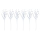 thumbnail image 1 of 6 ramas de bayas artificiales para manualidades, decoración de jarrones, bayas blanco, 1 of 9