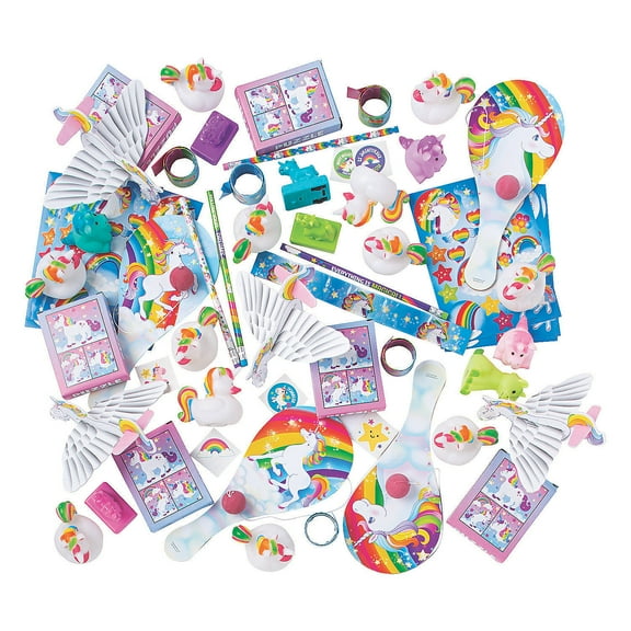 50 PC UNICORN ASSORTMENT - Toys - 50 Pieces