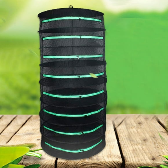Koszal Pendaison de Séchage Net Tissu de Maille Pliable Respirant Support de Séchage Portable pour la Maison
