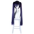 thumbnail image 1 of Peluca de cosplay Genshins Impacts Monasa C Anime de 70 cm para Halloween, 1 of 2
