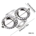thumbnail image 3 of TIMIFIS Dumpling Mould Stainless Steel Dumpling Maker Double-Headed Dumpling Mould Dumpling Skin Artifact Manual Dumpling Mould Kitchen Gadgets, 3 of 6