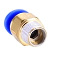 thumbnail image 2 of Conector de tubo BSPT1/8 de Uxcell para impresora 3D, fijación por empuje, para tubo de 6mm y filamento de 3mm, 2PCS, 2 of 5