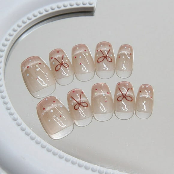 Bilqis Deals Showcasing Advanced Texture Easy To Wear Fits Well With Nails And Is Not Easy To Fall Off Unique Design Showcases Personalized Wearing Of Nails 1ml