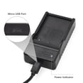 thumbnail image 4 of ,Type-c Port Usb K5000 Batterie Usb Câble Compatible avec Indicateur Led Batterie Appareil Photo Batterie avec Câble Led Compatible avec Batterie Np-120 R-v12/ R-v7 Plus avec R-az50/ R-v12/, 4 of 6