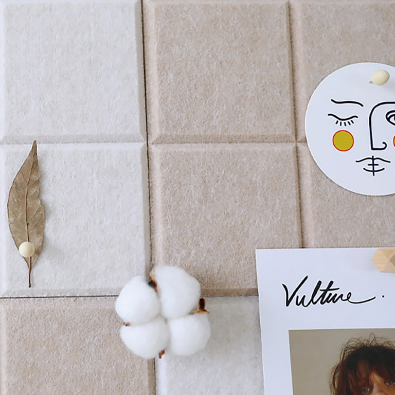 Decorated Cork Tile Note Board – Joy's Life