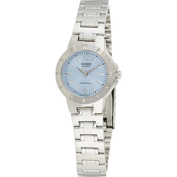 Casio Women’s Stainless Steel Watch Light Blue Dial - LTP-1177A-2A