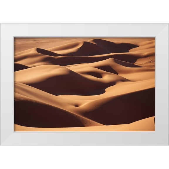 Slosar, Ivan 14x11 White Modern Wood Framed Museum Art Print Titled - Curves