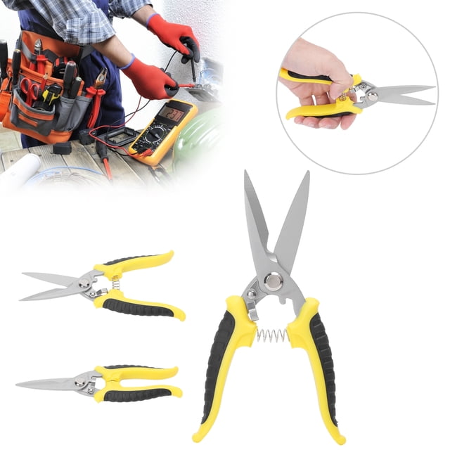 Tijeras Para Electricista, Cortador De Alambre Ergonómico, Duradero Y Sin Esfuerzo Para Reparaciones De Circuitos Para Reparaciones De Equipos Para Reparaciones Industriales Para