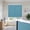 Dark Blue(100% Blackout), variant on BERISSA Cordless Blackout No Drill No Tools Cellular Shades, Pull Down Window Blinds,White,34" W x 48" H