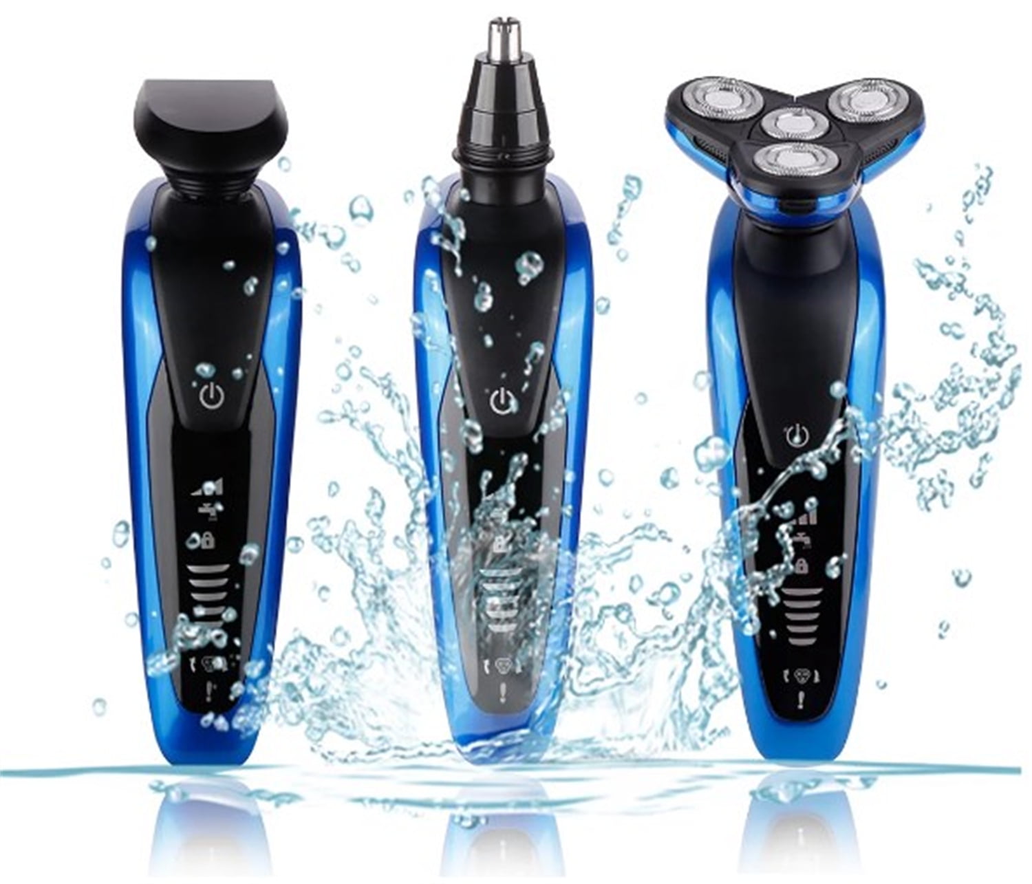 Electric Razor for Men,Bexikou Electric Shavers for Men,Rechargeable Electric Razors for Shaving Face,Electric Razors for Men Face Cordless Floating Head Rechargeable Waterproof Wet Dry