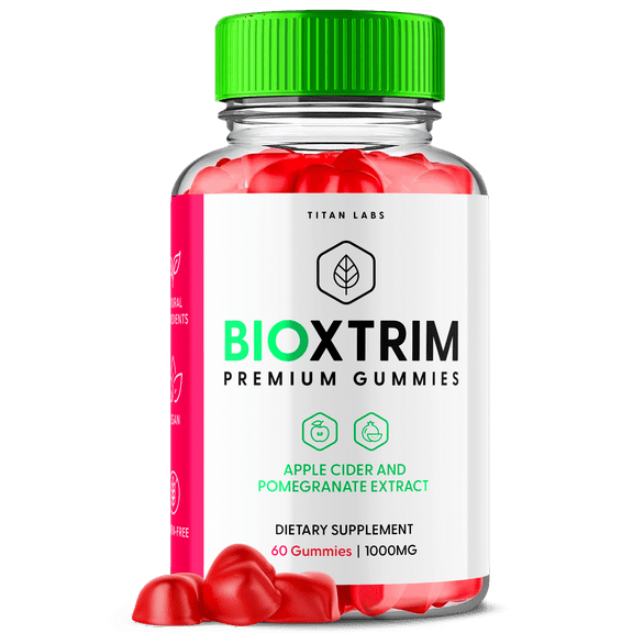 BioX Trim Keto ACV Gummies - Apple Cider Vinegar Supplement for Energy & Focus - Dietary Supplement Gummies with Apple Cider Vinegar Folate Vitamin B12 B6 Beet Root (60 Gummies)
