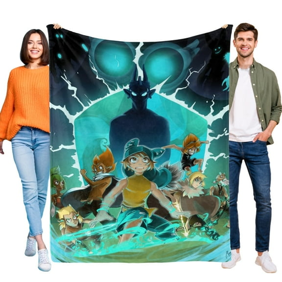 Wakfu Throw Blanket Gifts for Fans Lover Girls Boys Women Present Hoodie Him Bed 60"x80"