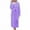Purple, variant on TYGHBN Robes for Women Long Cloth Robes for Women Plus Size Bathrobe Women's Robes Bath Towels Comfortable Women's Pajamas Nightgown and Robe Set Pajamas Women Night Robe Comfy Robes for Women with