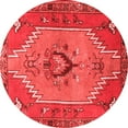 thumbnail image 1 of Ahgly Company Indoor Round Persian Red Traditional Area Rugs, 7' Round, 1 of 4