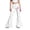 V77-White, variant on WhouRiu Girls Casual Flared Pants Fashion Graphic Rigid Waist Trousers With Pockets Kids Comfortable Cute Everyday Wear,9-10 Years