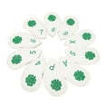 thumbnail image 1 of Iron Head Covers Set 10pcs, PU Material, Club Protection, Simple And Stylish Design, Suitable For Most Clubs, With  Tape Fit All Brands , , , For Iron, 1 of 8