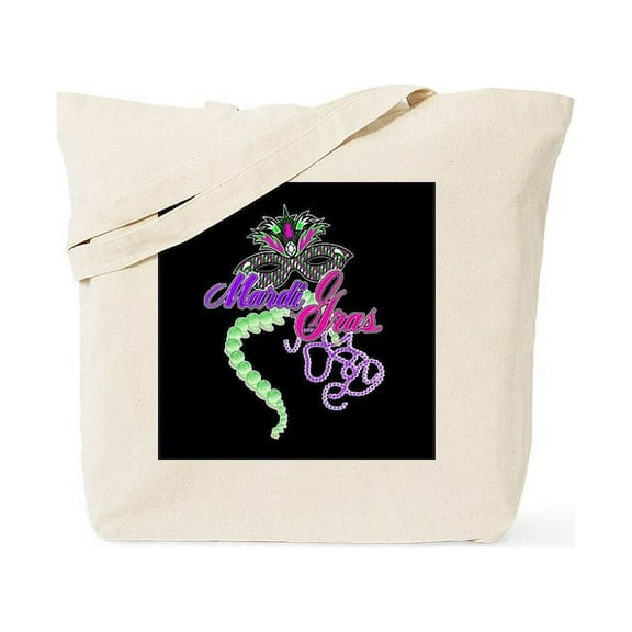 CafePress - Mardi Gras Tote Bag - Unisex Canvas Tote Bag, Beige, 1-Piece