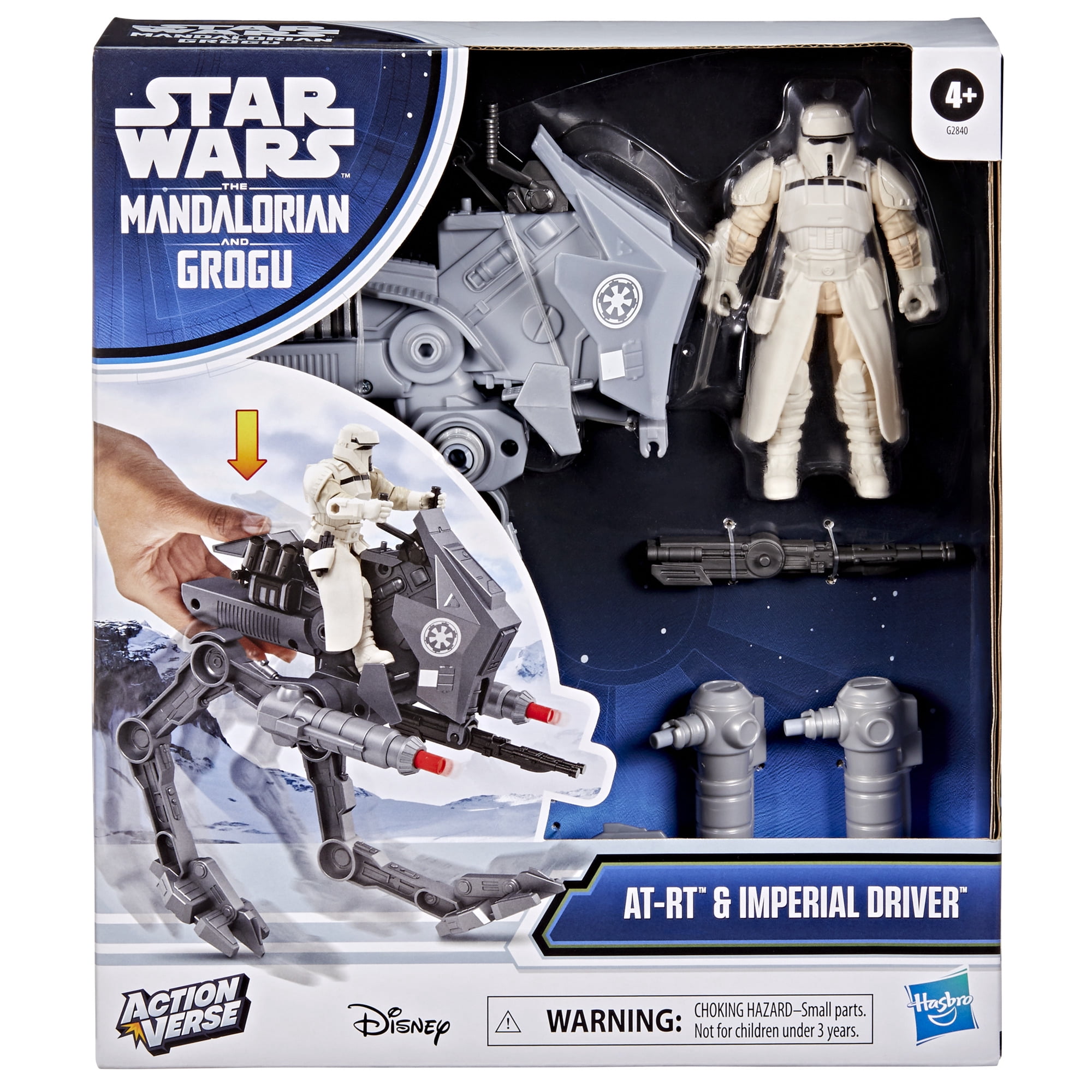 Star Wars ActionVerse AT-RT & Imperial Remnant AT-RT Driver