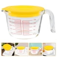 thumbnail image 3 of High Temperature Resistant Glass Measuring Cup With Lid Milk Cup Measuring Cup, 3 of 8