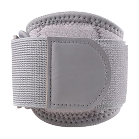 Pitycbo Neoprene Elbow Pad Adjustable Arm Band Brace for Tennis Elbow Pain Relief Sports Gray