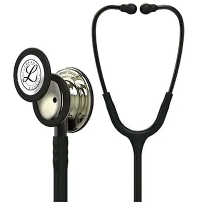 3M Littmann Master Cardiology Stethoscope, Black, 1-Tube, 27