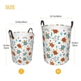 thumbnail image 4 of Uemuo Various Turtle Pattern Circular Laundry Hamper Basket with handles,Collapsible laundry basket,Large capacity laundry hamper,Laundry Organizer-Small, 4 of 8