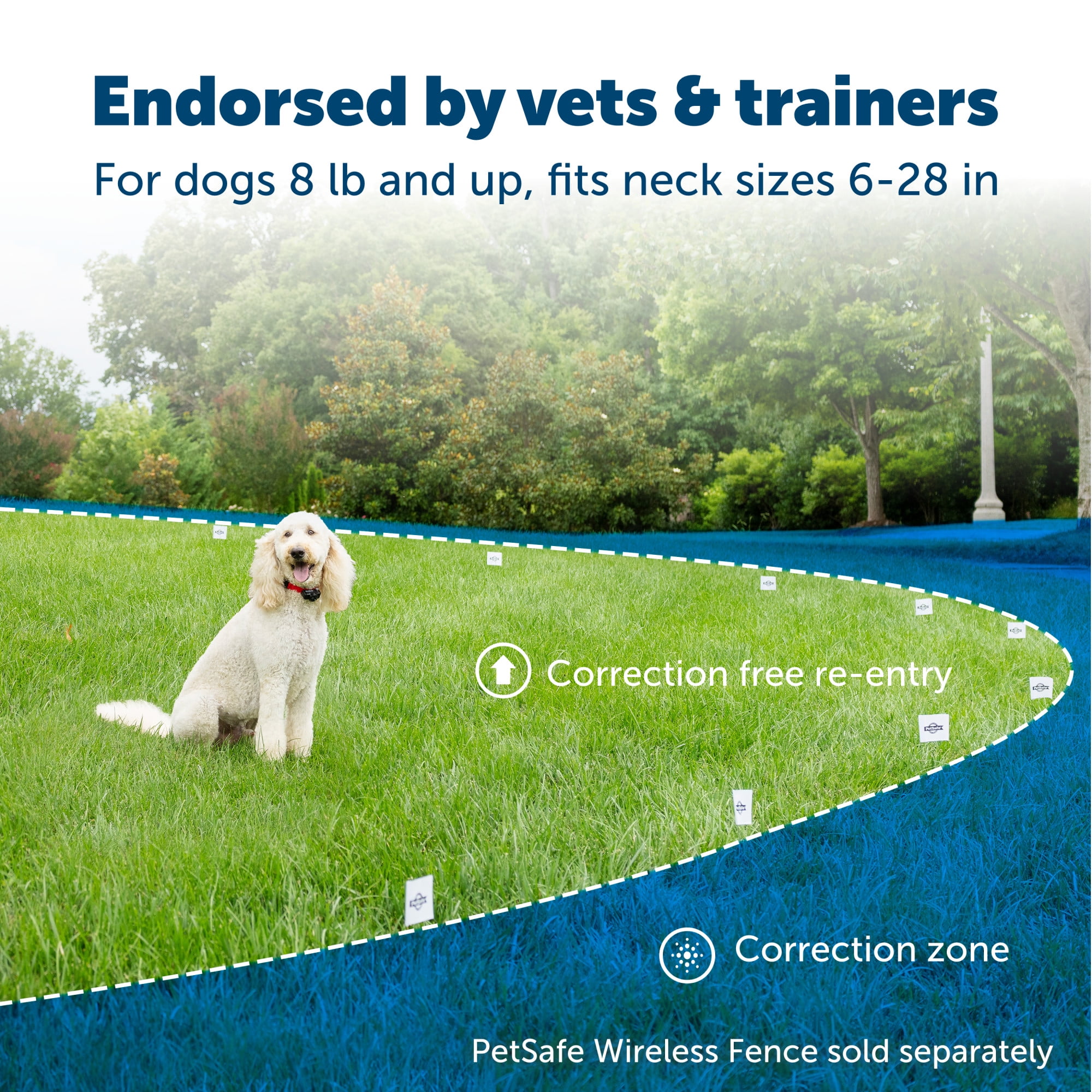 PetSafe Wireless Fence Extra Transmitter, Increase Your Existing Wireless Fence Boundary  Pet Containment for Dogs and Cats - From the Parent Company of the INVISIBLE FENCE Brand
