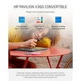 thumbnail image 2 of HP Pavilion x360 14” Touchscreen Laptop, 11th Gen Intel Core i5-1135G7, 8 GB RAM, 256 GB SSD Storage, Full HD IPS Display, Windows 10 Home OS, Long Battery Life, Work & Streaming (14-dw1024nr, 2021), 2 of 8