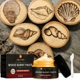 thumbnail image 2 of 120Ml Wood Burning Paste Kit, Diy Pyrography Gel For Wood Camping Outdoor Crafting, 5-10 Minutes Fast Burning With Scraper Template Brush Instruction, Gift For Diy Enthusiasts, 2 of 8