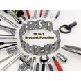 thumbnail image 3 of Outil Multifonctionnel Bracelet 29 Po 1 Acier Inoxydable Extérieur Survie d'Urgence Bracelets, 3 of 5