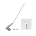 thumbnail image 1 of Escobilla de baño de golf, cepillo de limpieza de inodoro, cepillo de inodoro de silicona flexible y mango largo, limpieza profunda de 360°, 1 of 5