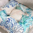 thumbnail image 3 of Greenland Home Barefoot Bungalow Triple-Layered Chair Pad - Seat Cushion - Atlantis - Set of 4, 3 of 5