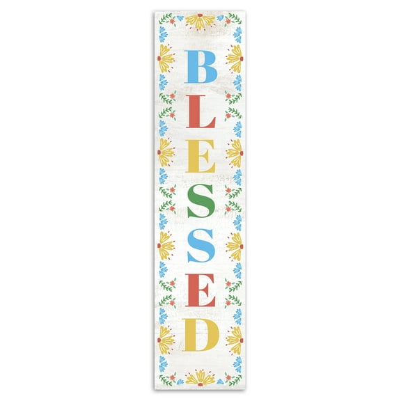 Creative Products Blessed 10.5 x 47 Porch Leaner