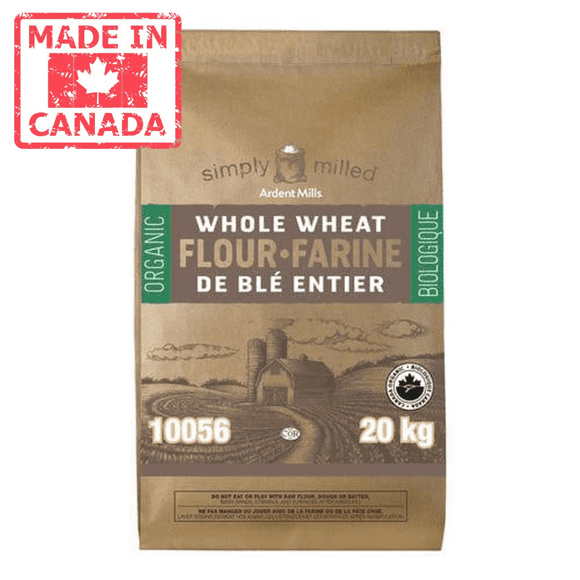Robin Hood Organic Whole Wheat Flour - 20 KG - 44 LBS