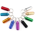 thumbnail image 3 of Waterproof Pill Case, Aluminum Pill Box Case Pill Box Keychain Pill Box  For Fishing For Camping For Hiking, 3 of 8