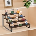 thumbnail image 3 of Wooden Display Riser Stand, Tiered Perfume and Cologne Organizer Stand, 4 Tier Spice Rack Organizer, 3 of 9