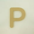 thumbnail image 2 of Package of 1, 18 Inch X 3/4" Thickness MDF Letter P in The Gotham Rounded Font, Thick, Upper Case for Art & Craft Project, Made in USA, 2 of 4